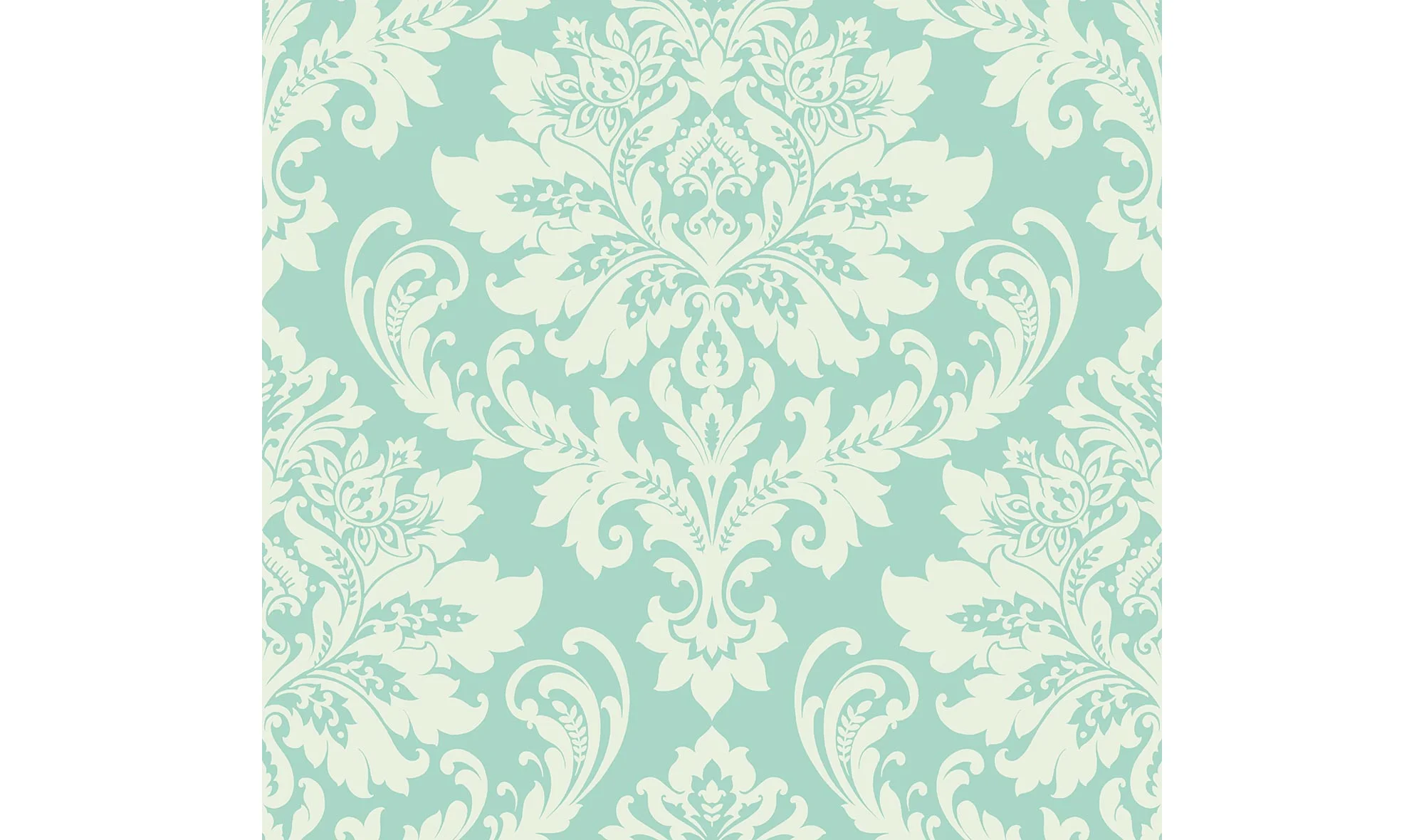 Rollo de papel pintado vintage azul