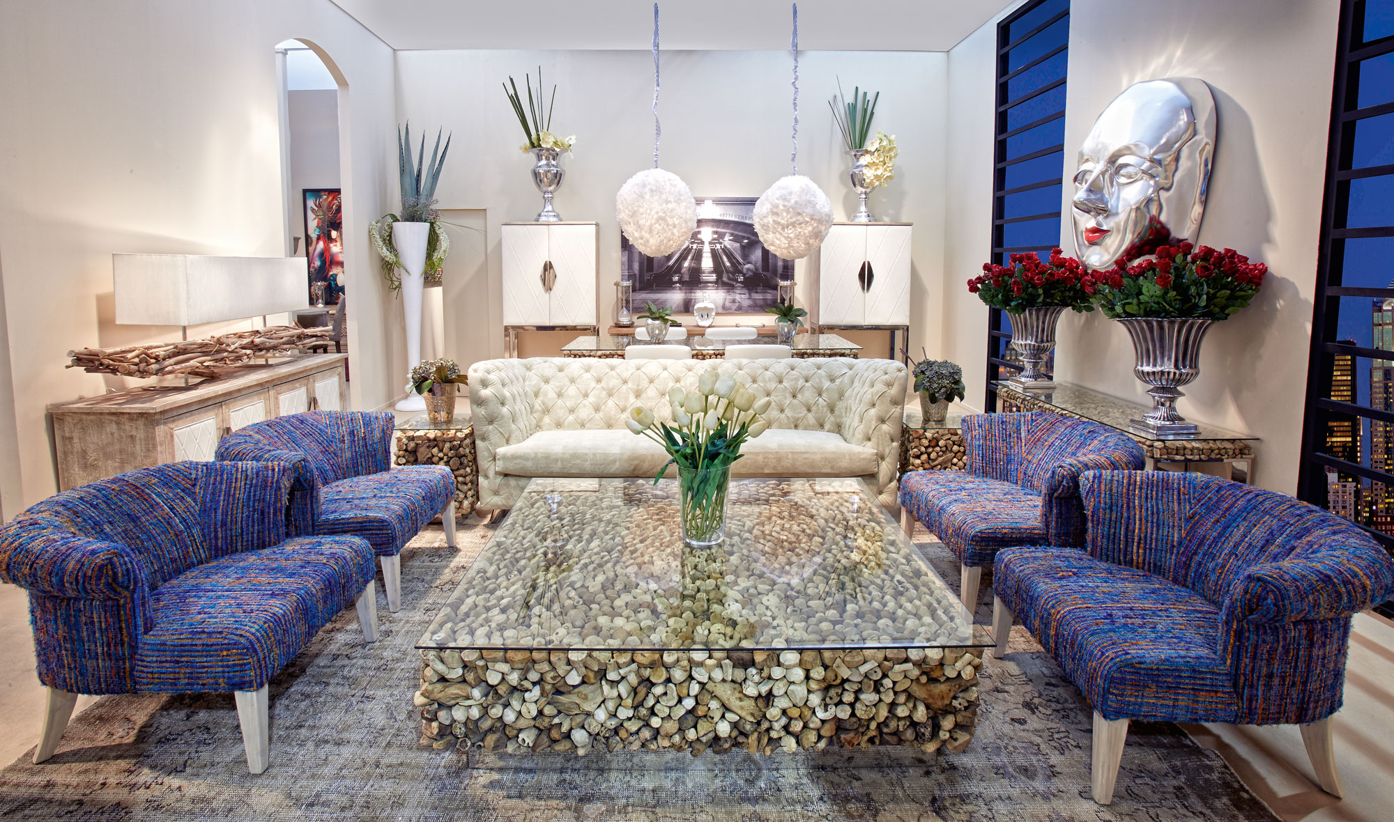 Salón moderno Garde