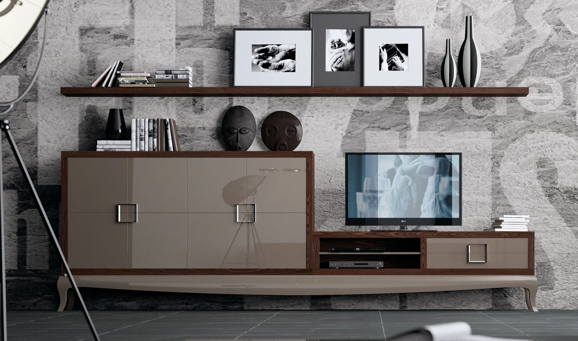 Salón moderno quantum Plain II