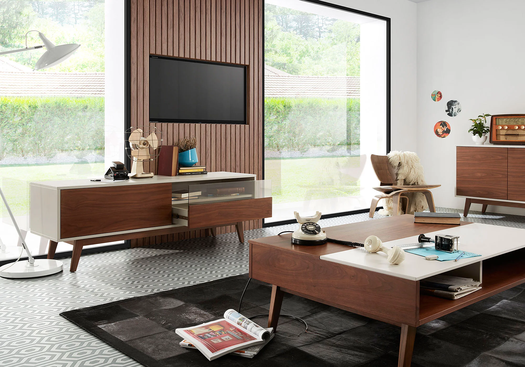 Salón retro Nut