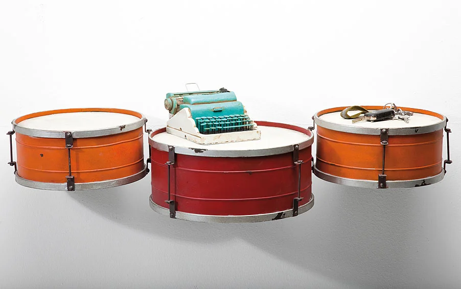 Set 3 Estantes Vintage Tambor