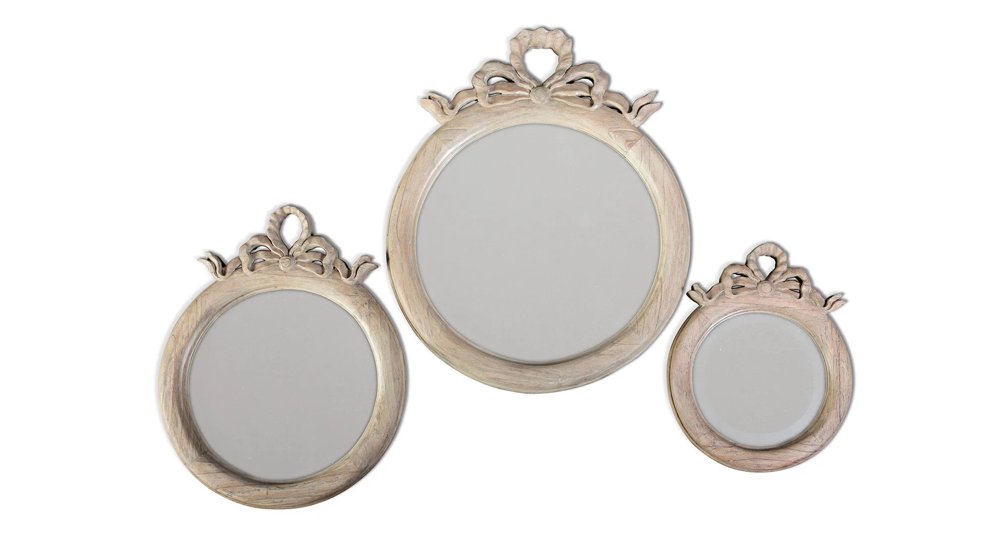 Set 3 espejos vintage Artisan
