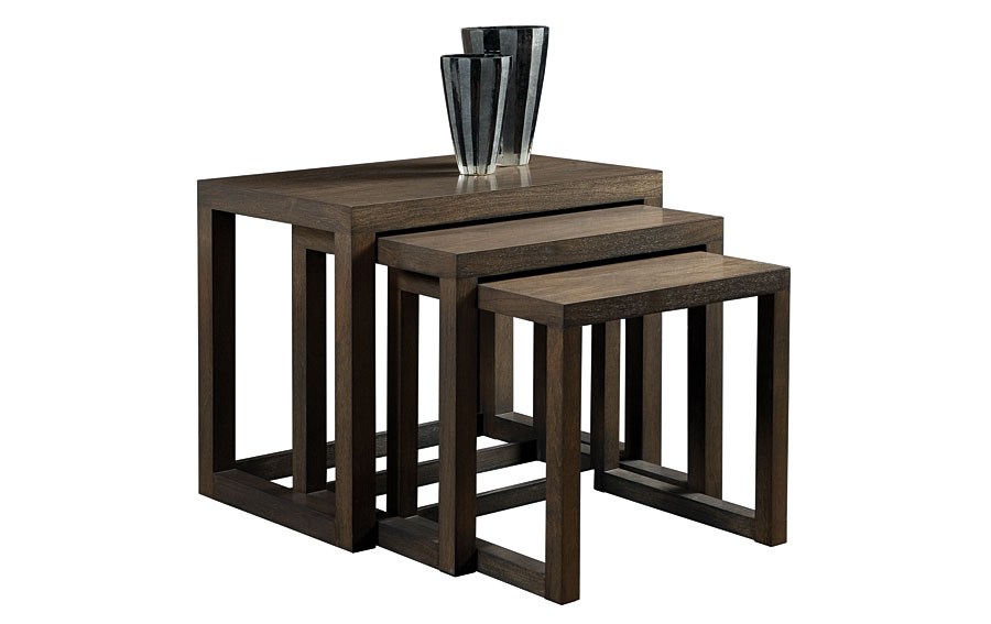 Set 3 mesitas nido moderna