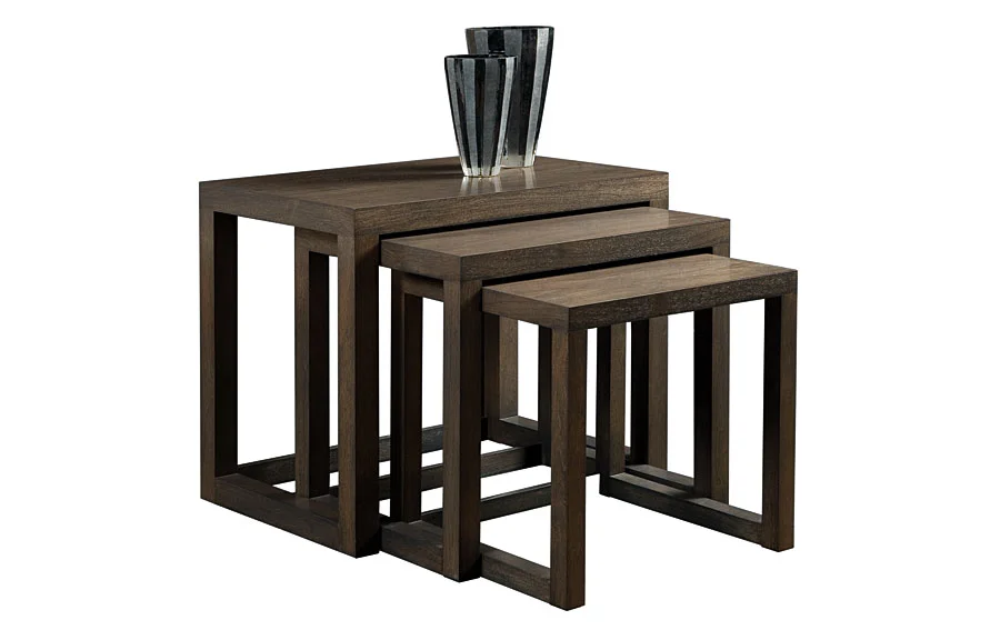 Set 3 mesitas nido moderna