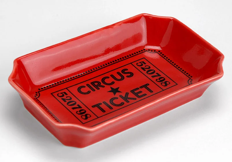 Set 4 Vaciabolsillos Rojos Circus
