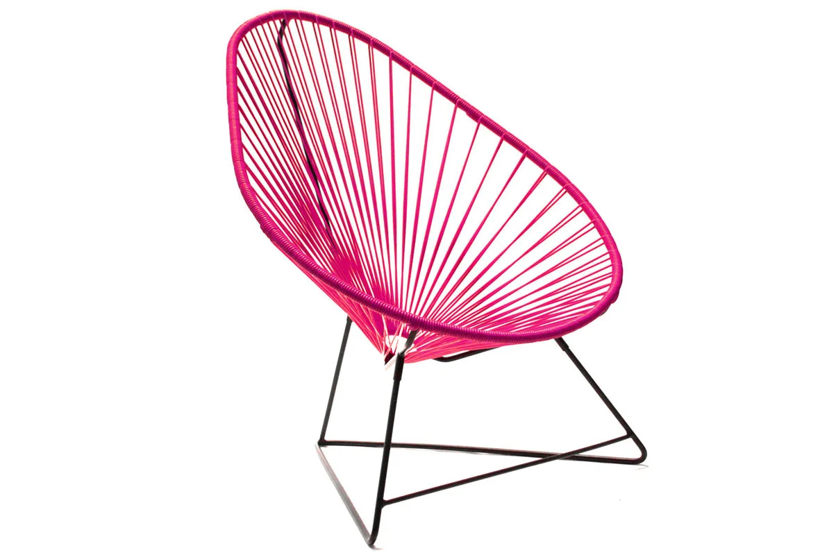 Silla Acapulco Rosa Fúcsia