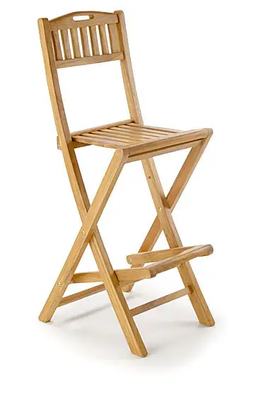 Silla Jardín Bar Teka Plegable
