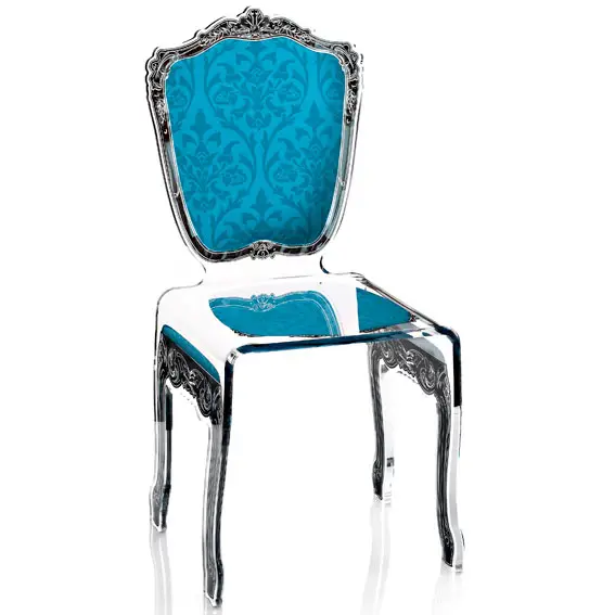 Silla azul Moderna Baroque