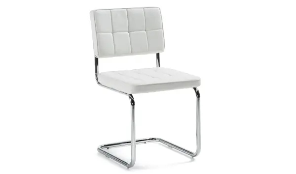 Silla blanca moderna Enna