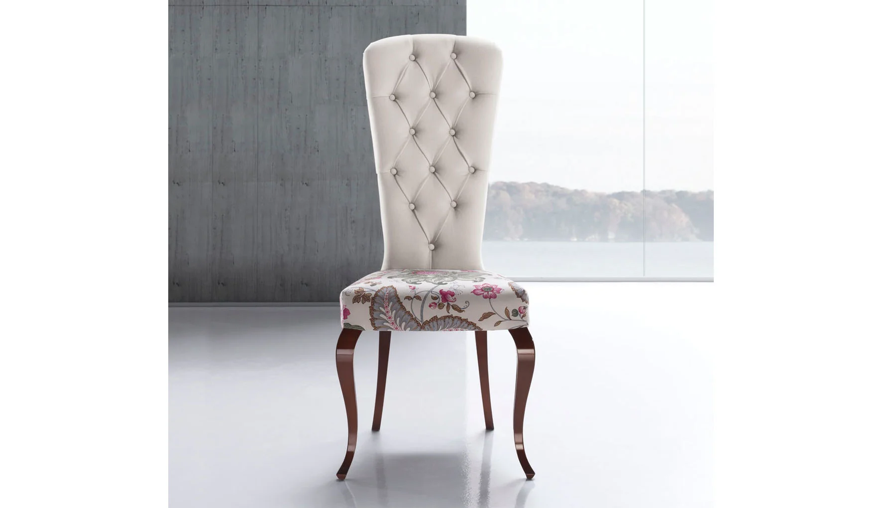 Silla elegant capitoné