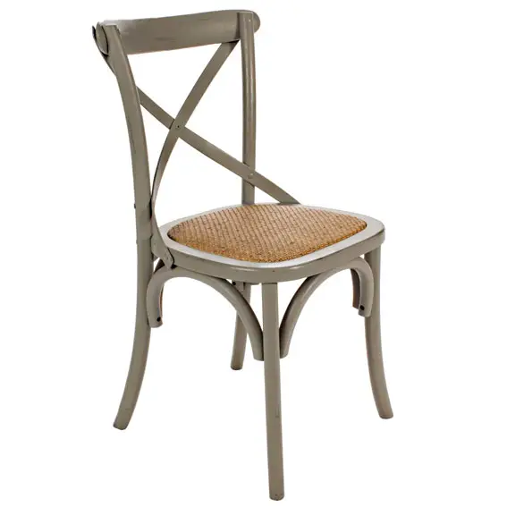Silla gris oscuro Vintage Cross