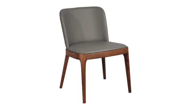 Silla moderna Magda Couture Cattelan en piel sintética