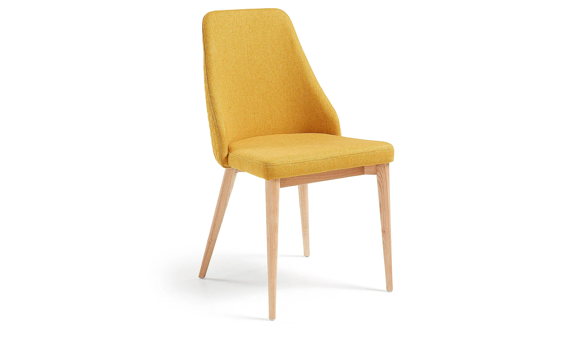 Silla mostaza nórdica Rosie