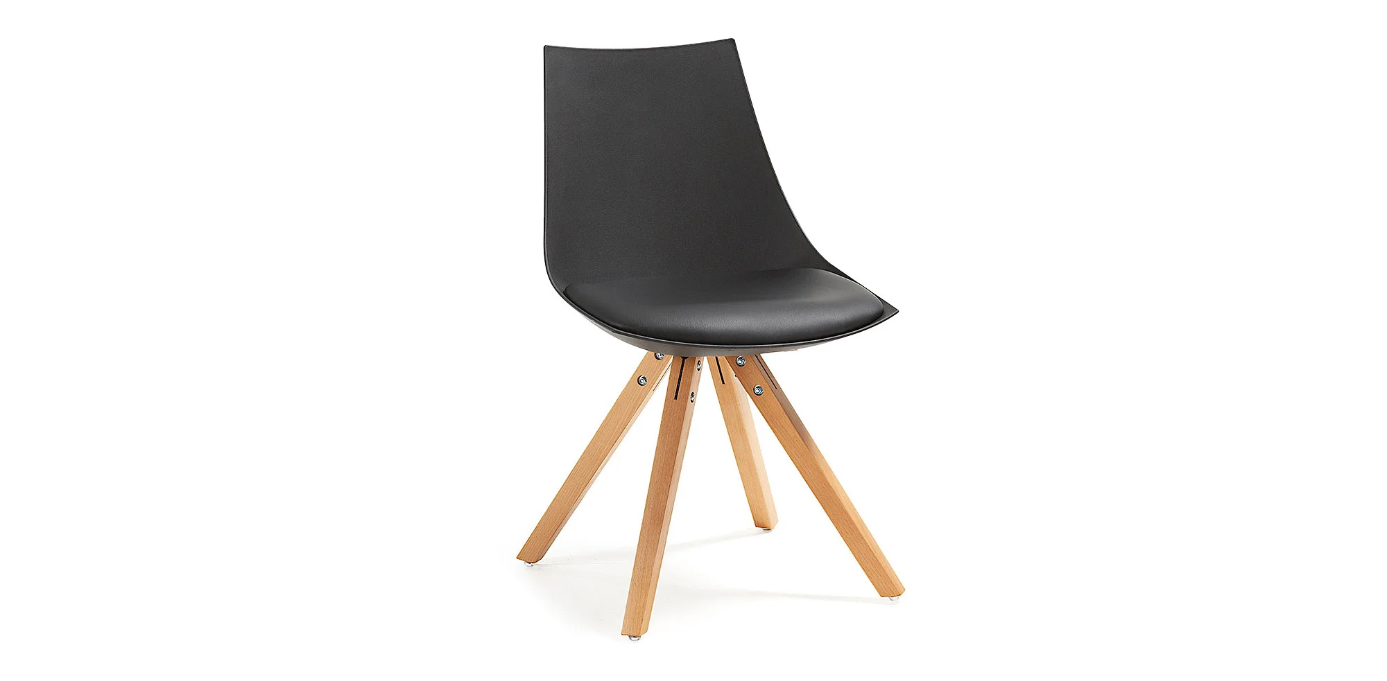 Silla negra moderna Armony