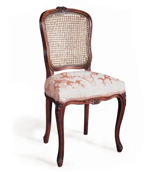 Silla pata cabriolé Clásica Louis
