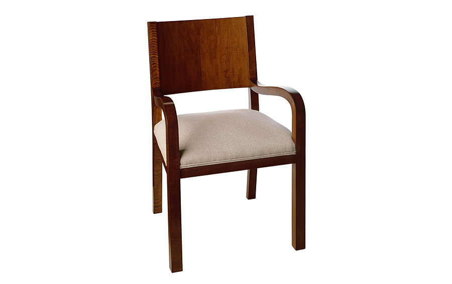 Sillón Clásico Tapizado blanco