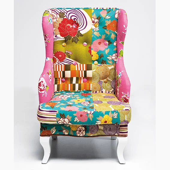 Sillon Orejero Niños Patchwork