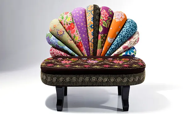 Sillon Patchwork abanico