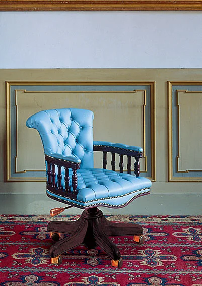 Sillón Piel Giratorio Amalm