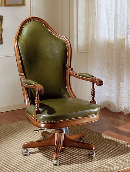 Sillón Piel Giratorio Art54 Smooth