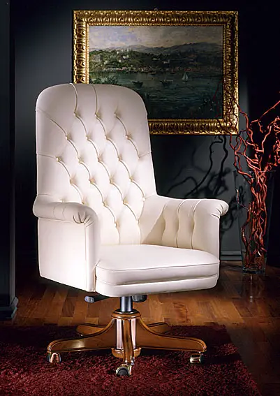 Sillon Piel Giratorio Missuri