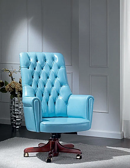Sillon Piel Giratorio Oscar
