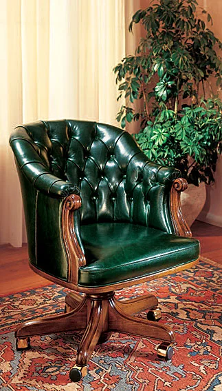Sillon Piel Giratorio Pompei