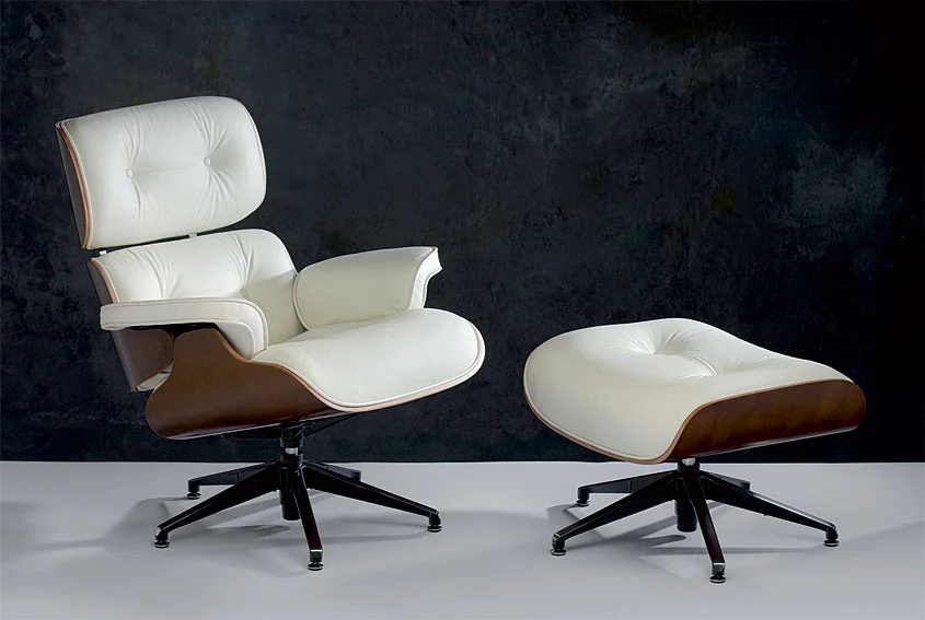 Sillón Relax con escabel Blanco