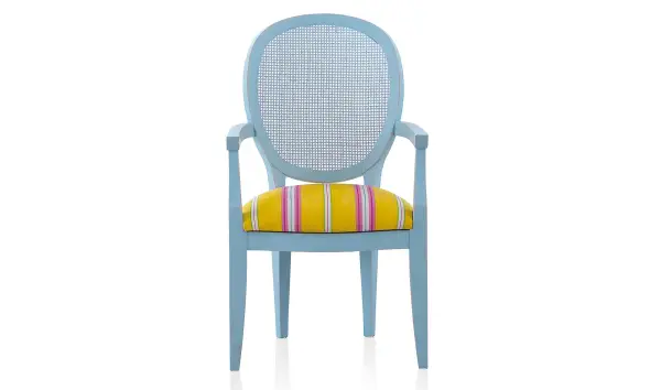 Sillón clásico Vicenzo rejilla