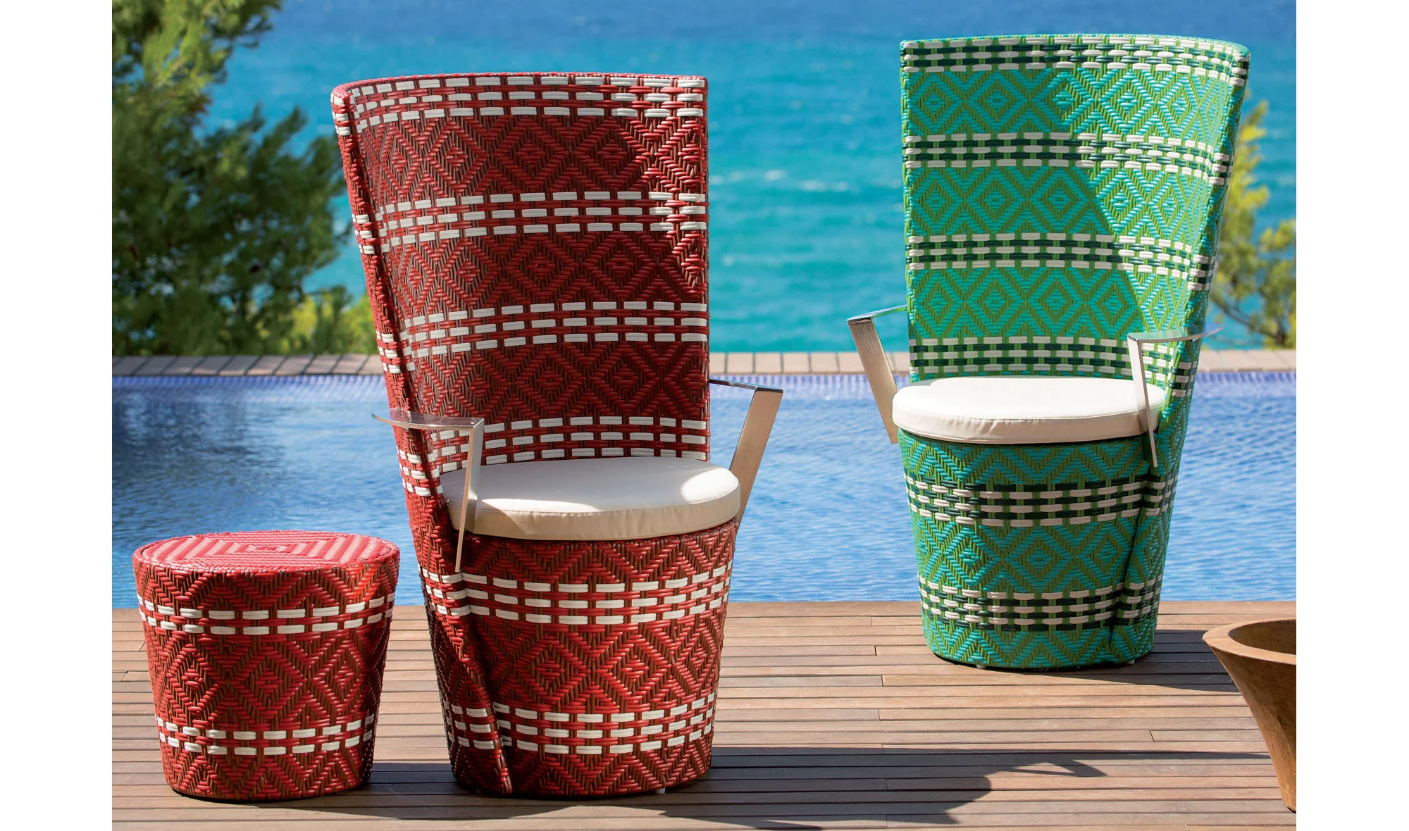 Sillón de jardín Azteca
