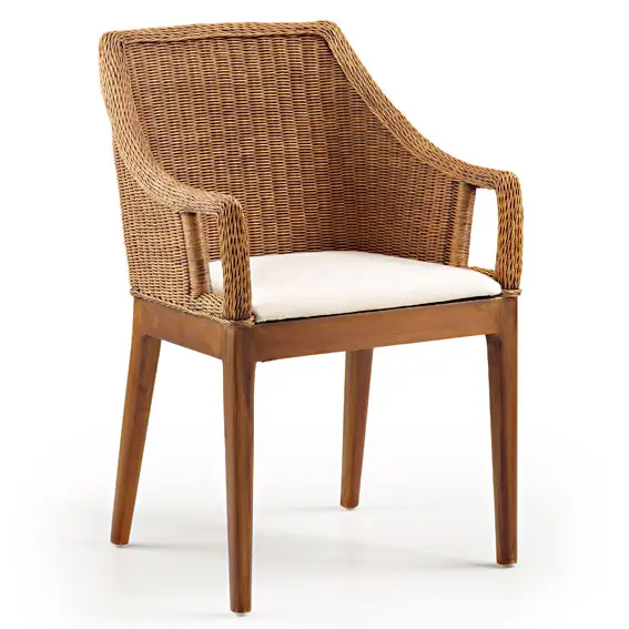 Sillón rattán Colonial new India