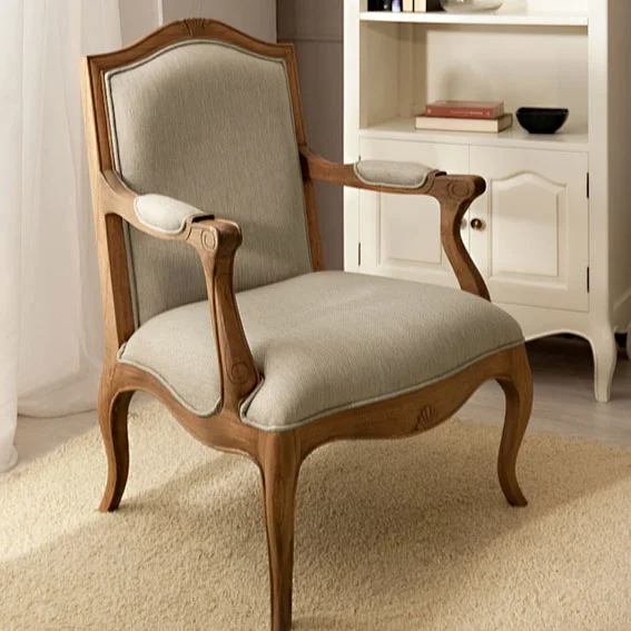 Sillón tapizado Vintage París