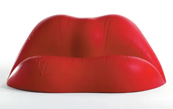 Sofá 2 Plazas Exterior Labios Dalilips