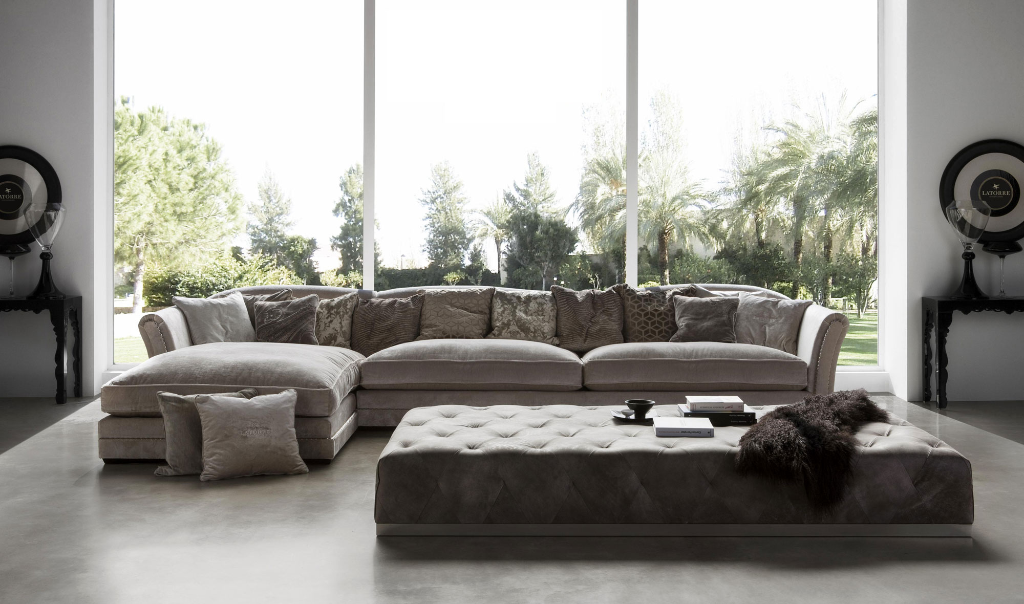 Sofá Charles 4.5 plazas con Chaise Longue