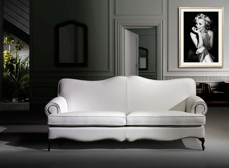 Sofa Vintage Piel Bourguen