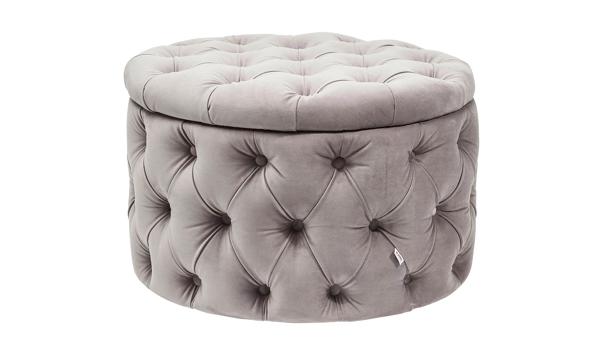 Taburete Desire gris plata