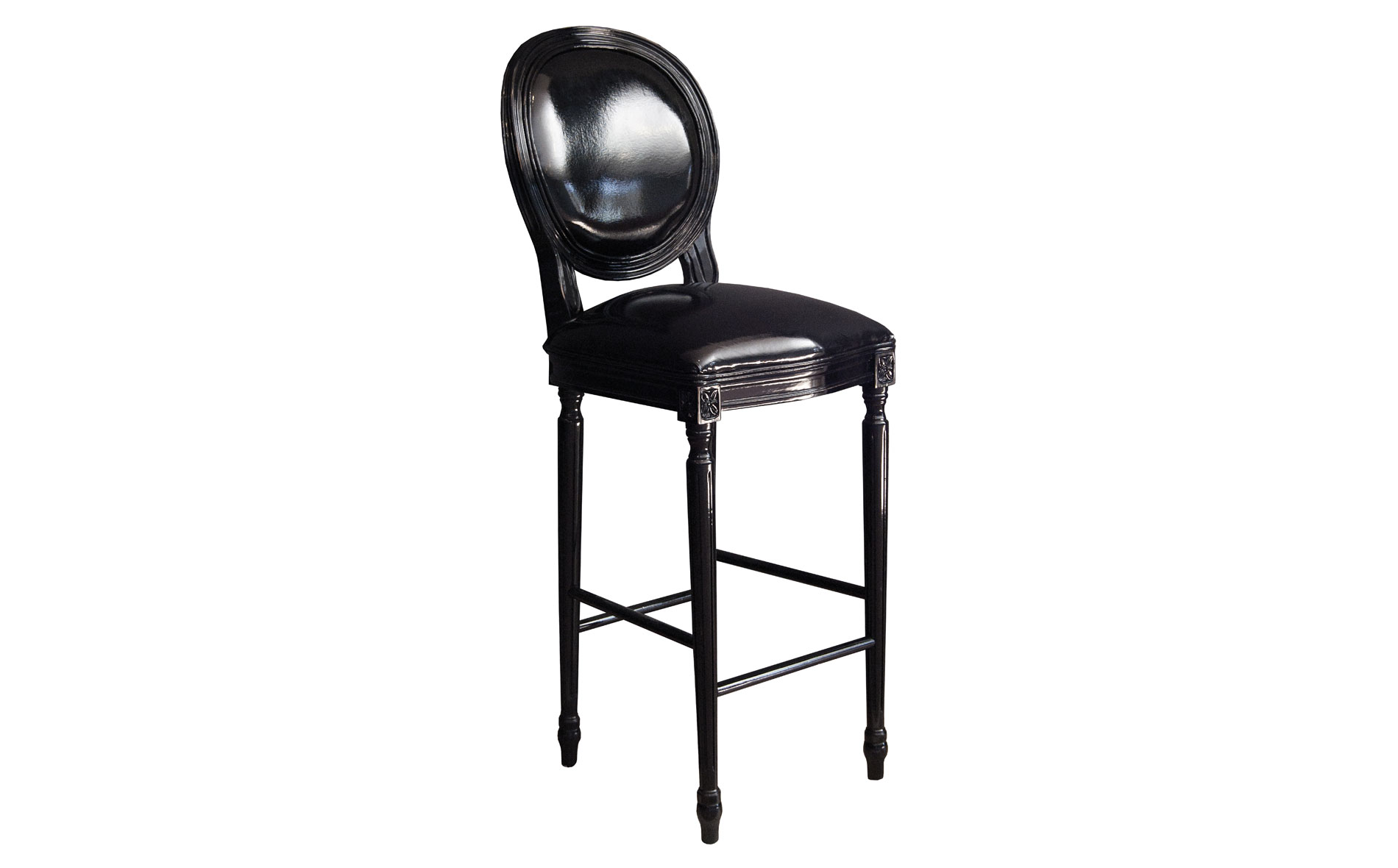 Taburete bar vintage Louis XV