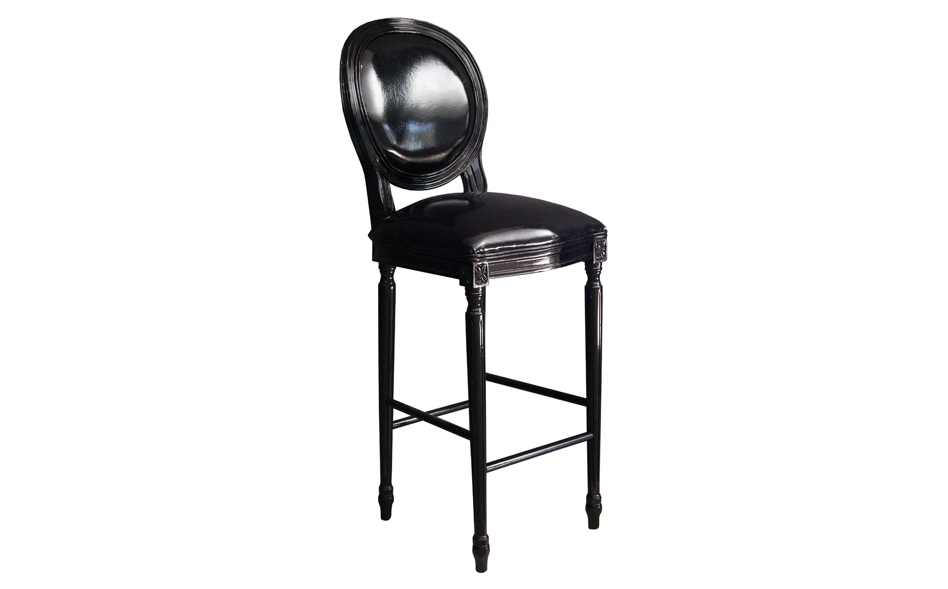 Taburete bar vintage Louis XV