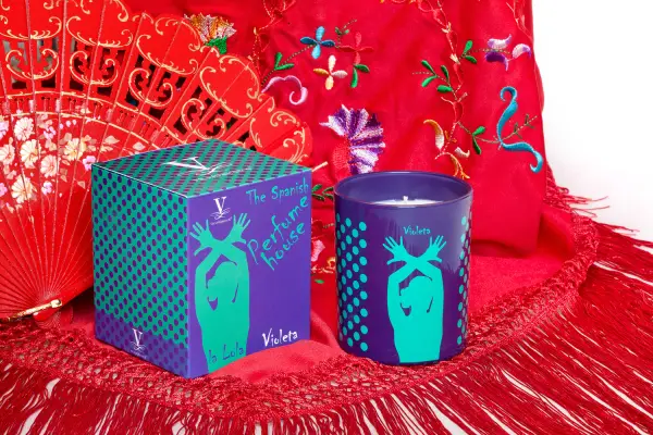 Vela Colección La Lola Violeta
