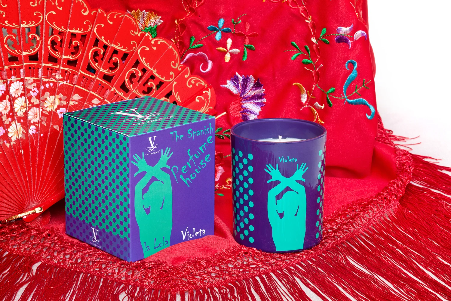 Vela Colección La Lola Violeta