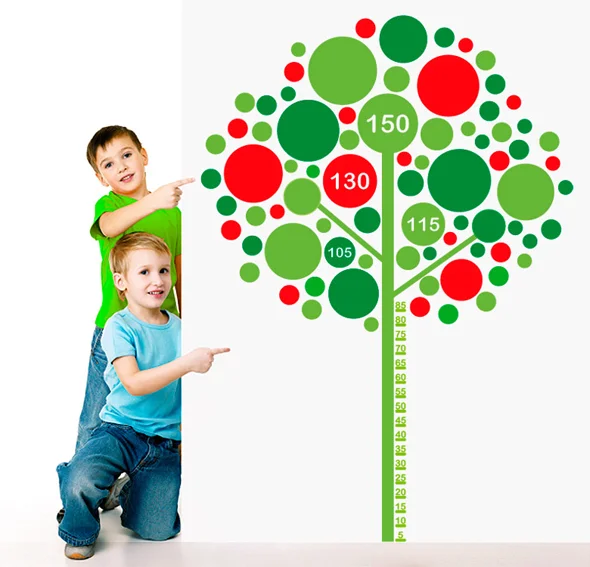 Vinilo apple tree meter