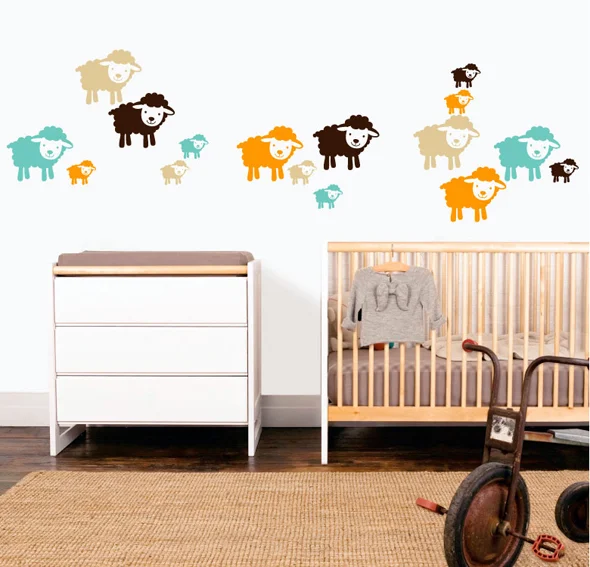 Vinilo baby sheeps