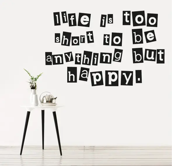 Vinilo be happy