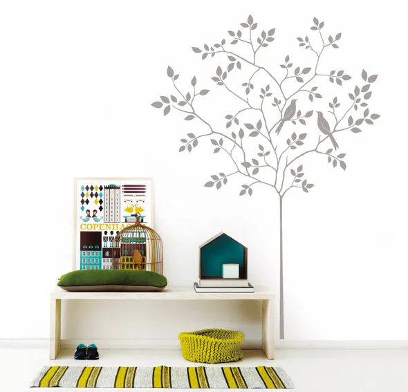 Vinilo bird tree