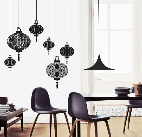 Vinilo chinese lanterns