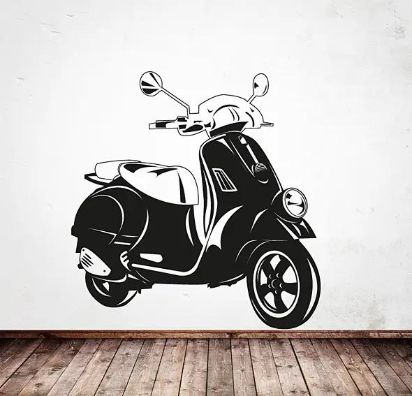 Vinilo classic vespa