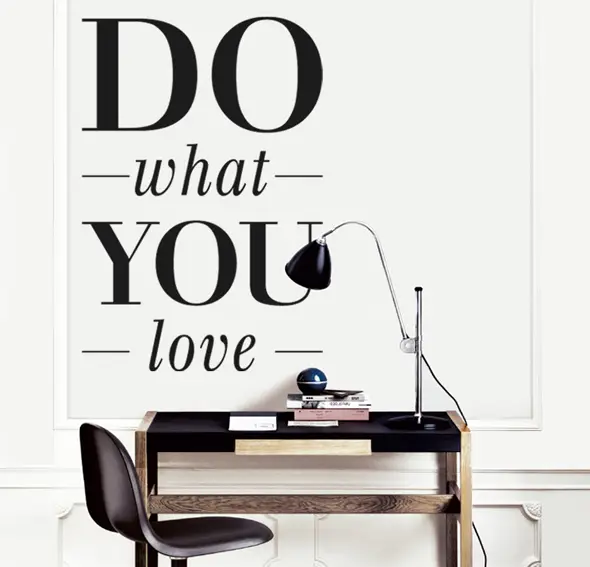 Vinilo do what you love