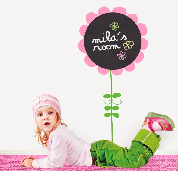 Vinilo flower board