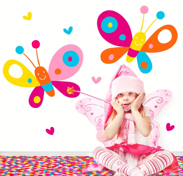 Vinilo happy butterflies