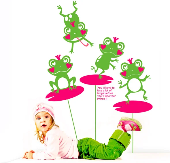 Vinilo happy frogs